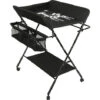 Tavolo Portatile Per La Cura Dei Pannolini Pieghevole 80x66x98cm Nero
