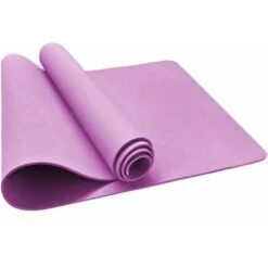Tappeto Fitness Tappetino Palestra Ginnastica Yoga Esercizi Aerobica Morbido Antiscivolo - Viola