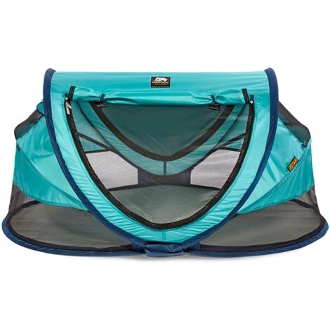 Deryan PL-OCEAN Peuter Luxe Lettino/Tenda Da Viaggio, Blu 1 Deryan PL-OCEAN Peuter Luxe Lettino/Tenda Da Viaggio, Blu