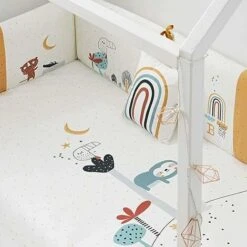 Bimbi Copriletto Rev.+Protector 60 X 120 204 Jungla 153 16 B/V – Piumoni, Unisex