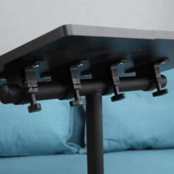 Tavolino Porta PC Scrivania Del Laptop Con Ruote, Altezza E Inclinazione Regolabili, Nero 60 34,5 58/90 Cm 7 Tavolino Porta PC Scrivania Del Laptop Con Ruote, Altezza E Inclinazione Regolabili, Nero 60 34,5 58/90 Cm -Armonia Casa 78021187 3