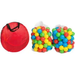 Tenda Gioco Per Bambini Con 200 Palline - Giocattoli, Giochi Palline, Casetta Per Bambini -Armonia Casa 8008411 3