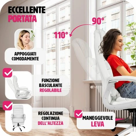 Poltrona Da Ufficio Paul 4 Poltrona Da Ufficio Paul - immagine 4