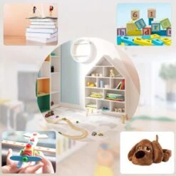 WOLTU Libreria Scaffale Bambini Per Libri Giocattoli Portalibri Multistrato -Armonia Casa 80878917 3