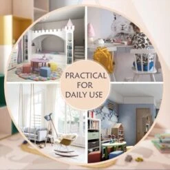 WOLTU Cassapanca In Legno. Contenitore Per Bambini. Baule Portagiochi Mobile -Armonia Casa 80878974 3