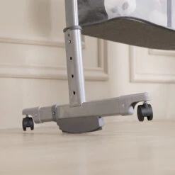 935771-88cm Modelli Migliorati Altezza Regolabile Culla Multifunzionale Peso 50KG Modalità Culla Ruote Universali Silenziose (grigio Scuro) -Armonia Casa 80965153 4