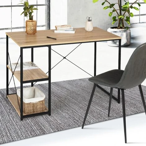 Scrivania Dritta DETROIT Di Design Industriale 1 Scrivania Dritta DETROIT Di Design Industriale