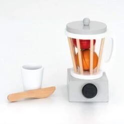 Set Da Cucina Giocattolo Montessori Robincool Smoothie Lab 11x9,5x15 Cm In Legno Eco Con Accessori Inclusi -Armonia Casa 81222049 5