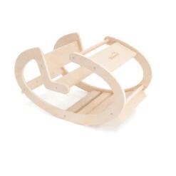 Dondolo Montessori Metodo Pikler Robincool Waves 78x44x46 Cm In Legno Ecologico Che Incrementa Lo Sviluppo Psicomotorio -Armonia Casa 81222056 3