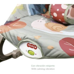 Dondolo Per Bambini Neonati Rocker 49x46x65 Cm Accessori Con Vibrazione E Suoni -Armonia Casa 81222059 3
