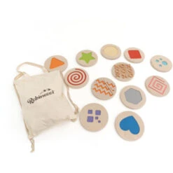 Gioco Montessori Stimoli Circuito Psicomotricitá Robincool Playful Little Steps In Legno Ecologico