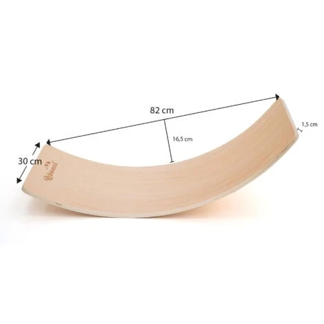 Tavola Per Equilibrio Montessori Metodo Pikler Robincool Curvy 82x30x19 Cm In Legno Ecologico Peso Massimo: 60 Kg 4 Tavola Per Equilibrio Montessori Metodo Pikler Robincool Curvy 82x30x19 Cm In Legno Ecologico Peso Massimo: 60 Kg - immagine 4