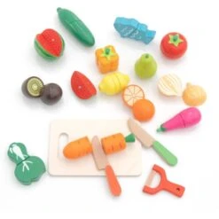 Cassetta Di Cibo Giocattolo Montessori Robincool Eco Fruit Fabbricato In Legno Ecologico 17 Accessori Inclusi 7 Cassetta Di Cibo Giocattolo Montessori Robincool Eco Fruit Fabbricato In Legno Ecologico 17 Accessori Inclusi -Armonia Casa 81222100 3
