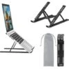 None Supporto PC Portatile Supporto Per Laptop Multi-Angolo Nero