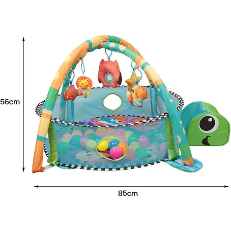 Tappetino Per Bambini Tappetino Risveglio Del Bambino , Tappetino Da Gioco Dalla Nascita, Tappetino Per Il Risveglio Della Piscina Di Palline Con 30 Palline Per Bambini 2 Tappetino Per Bambini Tappetino Risveglio Del Bambino , Tappetino Da Gioco Dalla Nascita, Tappetino Per Il Risveglio Della Piscina Di Palline Con 30 Palline Per Bambini - immagine 2