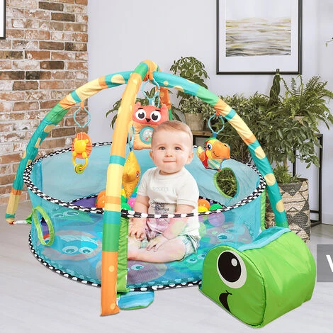 Tappetino Per Bambini Tappetino Risveglio Del Bambino , Tappetino Da Gioco Dalla Nascita, Tappetino Per Il Risveglio Della Piscina Di Palline Con 30 Palline Per Bambini 5 Tappetino Per Bambini Tappetino Risveglio Del Bambino , Tappetino Da Gioco Dalla Nascita, Tappetino Per Il Risveglio Della Piscina Di Palline Con 30 Palline Per Bambini - immagine 5