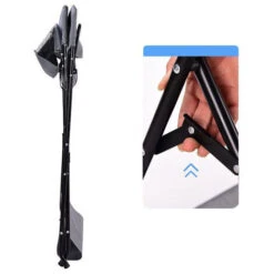 Lettino Pieghevole Portatile Per La Cura Dei Pannolini Fasciatoio Con Cestello Portaoggetti 79x55.5x96cm Grigio E Bianco -Armonia Casa 81549005 3