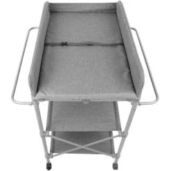 DYHF Tavolo Per La Cura Del Bambino Pieghevole Tavolo Per La Cura Dei Pannolini Per Bambini 74x48x90cm Grigio 7 DYHF Tavolo Per La Cura Del Bambino Pieghevole Tavolo Per La Cura Dei Pannolini Per Bambini 74x48x90cm Grigio -Armonia Casa 81565050 3