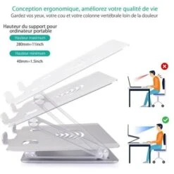 None Supporto Per Laptop Supporto Per Laptop Ventilato Regolabile In Alluminio Cheflaud 7 None Supporto Per Laptop Supporto Per Laptop Ventilato Regolabile In Alluminio Cheflaud -Armonia Casa 81947096 4