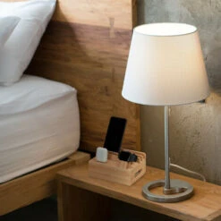 Relaxdays Stazione Di Ricarica Multipla, Docking Station Bambù, Apple Watch, Smartphone, AirPods, 11x17x13 Cm, Naturale -Armonia Casa 82433099 5