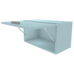 3066BRP - Mobile Libreria Pensile Con Anta A Ribalta L 60 H 32 Prof. 32 - Verde Petrolio 8 3066BRP - Mobile Libreria Pensile Con Anta A Ribalta L 60 H 32 Prof. 32 - Verde Petrolio -Armonia Casa 82685757 4