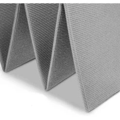 Tappetino Yoga Pieghevole 173x61 Antiscivolo Tappeto Palestra Fitness Aerobica Pilates Ginnastica Spessore 4 Mm Grigio -Armonia Casa 82749920 4