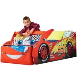 Lettino Sagomato Con Luci Saetta Disney Cars -Armonia Casa 83560281 5
