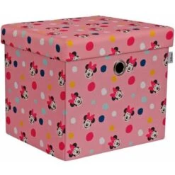 Minnie Pouf Seduta Con Coperchio E Contenitore Disney Home