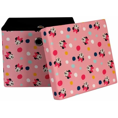 Minnie Pouf Seduta Con Coperchio E Contenitore Disney Home 4 Minnie Pouf Seduta Con Coperchio E Contenitore Disney Home - immagine 4