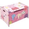 Cassapanca Portagiochi In Legno Peppa Pig