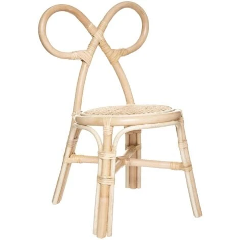 Sedia Per Bambini, Rattan Naturale - Atmosphera Créateur D'intérieur 1 Sedia Per Bambini, Rattan Naturale - Atmosphera Créateur D'intérieur