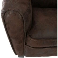 Poltrona Per Bambini Club, Marrone - Atmosphera Créateur D'intérieur -Armonia Casa 83774444 3