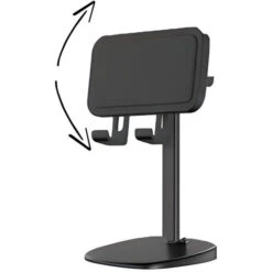 Supporto Smartphone Cellulare Tablet Da Tavolo Regolabile Con Portacuffie QZJ201 -Armonia Casa 86543056 4