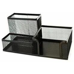 PORTA PENNE E ACCESSORI IN ACCIAIO SMALTATO DA SCRIVANIA CASA E UFFICIO 200 Mm