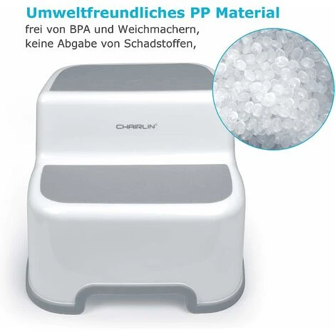 HIASDFLS Sgabello Per Bambini , Sgabello Per Bambini , Sgabello Per Bambini , Sgabello Per Bambini , Sgabello Antiscivolo , Sgabello Per Bambini Per Bagno/WC/Cucina/Soggiorno 4 HIASDFLS Sgabello Per Bambini , Sgabello Per Bambini , Sgabello Per Bambini , Sgabello Per Bambini , Sgabello Antiscivolo , Sgabello Per Bambini Per Bagno/WC/Cucina/Soggiorno - immagine 4