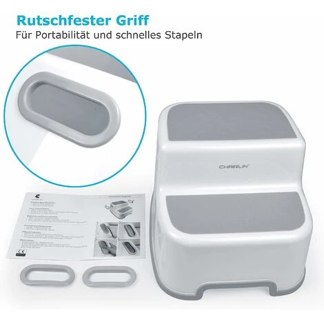 HIASDFLS Sgabello Per Bambini , Sgabello Per Bambini , Sgabello Per Bambini , Sgabello Per Bambini , Sgabello Antiscivolo , Sgabello Per Bambini Per Bagno/WC/Cucina/Soggiorno 5 HIASDFLS Sgabello Per Bambini , Sgabello Per Bambini , Sgabello Per Bambini , Sgabello Per Bambini , Sgabello Antiscivolo , Sgabello Per Bambini Per Bagno/WC/Cucina/Soggiorno - immagine 5