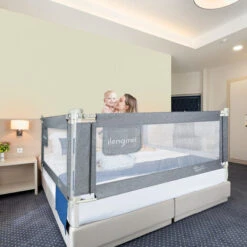 Sponde E Barriere Anticaduta Letto Cancelletto Di Protezione, 150 Cm, Per Neonati E Bambini HENGMEI -Armonia Casa 88136368 5