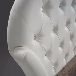 Letto Con Contenitore Marubi Bianco Bottoni Effetto Cristallo 7 Letto Con Contenitore Marubi Bianco Bottoni Effetto Cristallo -Armonia Casa 88769494 3