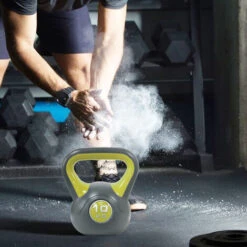 UMBRO Kettlebell Esercizio Fisico Fitness Peso In Ghisa Da 10 Kg Impugnatura Ergonomica -Armonia Casa 88781571 5