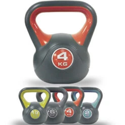 UMBRO Kettlebell Esercizio Fisico Fitness Peso In Ghisa Da 4 Kg Impugnatura Ergonomica