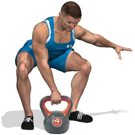 UMBRO Kettlebell Esercizio Fisico Fitness Peso In Ghisa Da 4 Kg Impugnatura Ergonomica 5 UMBRO Kettlebell Esercizio Fisico Fitness Peso In Ghisa Da 4 Kg Impugnatura Ergonomica - immagine 5