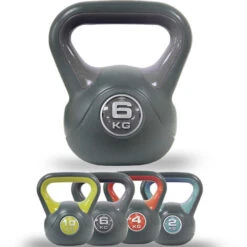 UMBRO Kettlebell Esercizio Fisico Fitness Peso In Ghisa Da 6 Kg Impugnatura Ergonomica