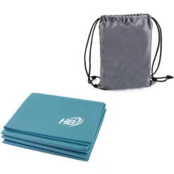 Tappetino Yoga Pieghevole 4mm Tappeto Antiscivolo 173x61 PVC Allenamento 94950 -Armonia Casa 88890778 5