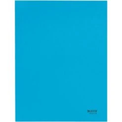 Cartella Di Cartone 3 Lembi A4 Riciclata 100% Blu Leitz 39060035
