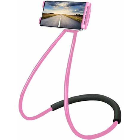 Supporto Universale Per Smartphone, Collo Appeso, Supporto Pigro Multifunzione A Rotazione Libera (rosa) 1 Supporto Universale Per Smartphone, Collo Appeso, Supporto Pigro Multifunzione A Rotazione Libera (rosa)