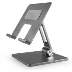 Supporto Per Laptop Supporto Per Laptop Regolabile In Alluminio, Supporto Per Laptop Pieghevole Di Raffreddamento-grigio