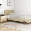 Sponda Letto Di Sicurezza Per Bambini - Sponde E Barriere Anticaduta Letto (76-137)x55 Cm In Ferro BV437025 - BonneVie
