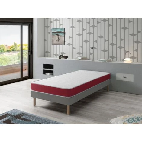 Materasso Singolo In Gommapiuma 80X160 VELVET, Alto 14 CM, Ergonomico E Adattabile 3 Materasso Singolo In Gommapiuma 80X160 VELVET, Alto 14 CM, Ergonomico E Adattabile - immagine 3