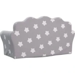 Divano Per Bambini 2 Posti - Divano Relax Sofa Grigio Chiaro Stelle Morbido Peluche BV788152 - BonneVie 9 Divano Per Bambini 2 Posti - Divano Relax Sofa Grigio Chiaro Stelle Morbido Peluche BV788152 - BonneVie -Armonia Casa 91515299 5