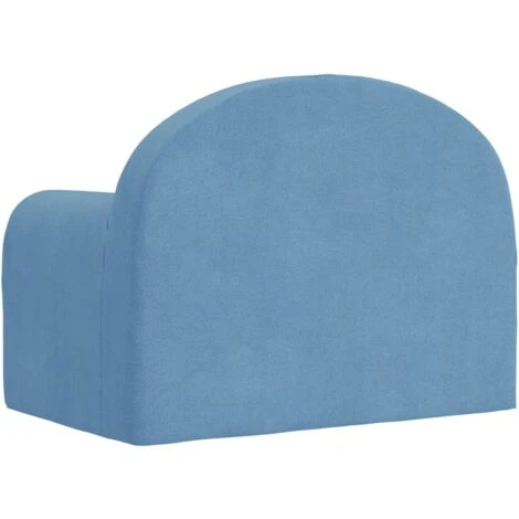 Divano Per Bambini - Divano Relax Sofa Blu In Morbido Peluche BV173515 - BonneVie 5 Divano Per Bambini - Divano Relax Sofa Blu In Morbido Peluche BV173515 - BonneVie - immagine 5